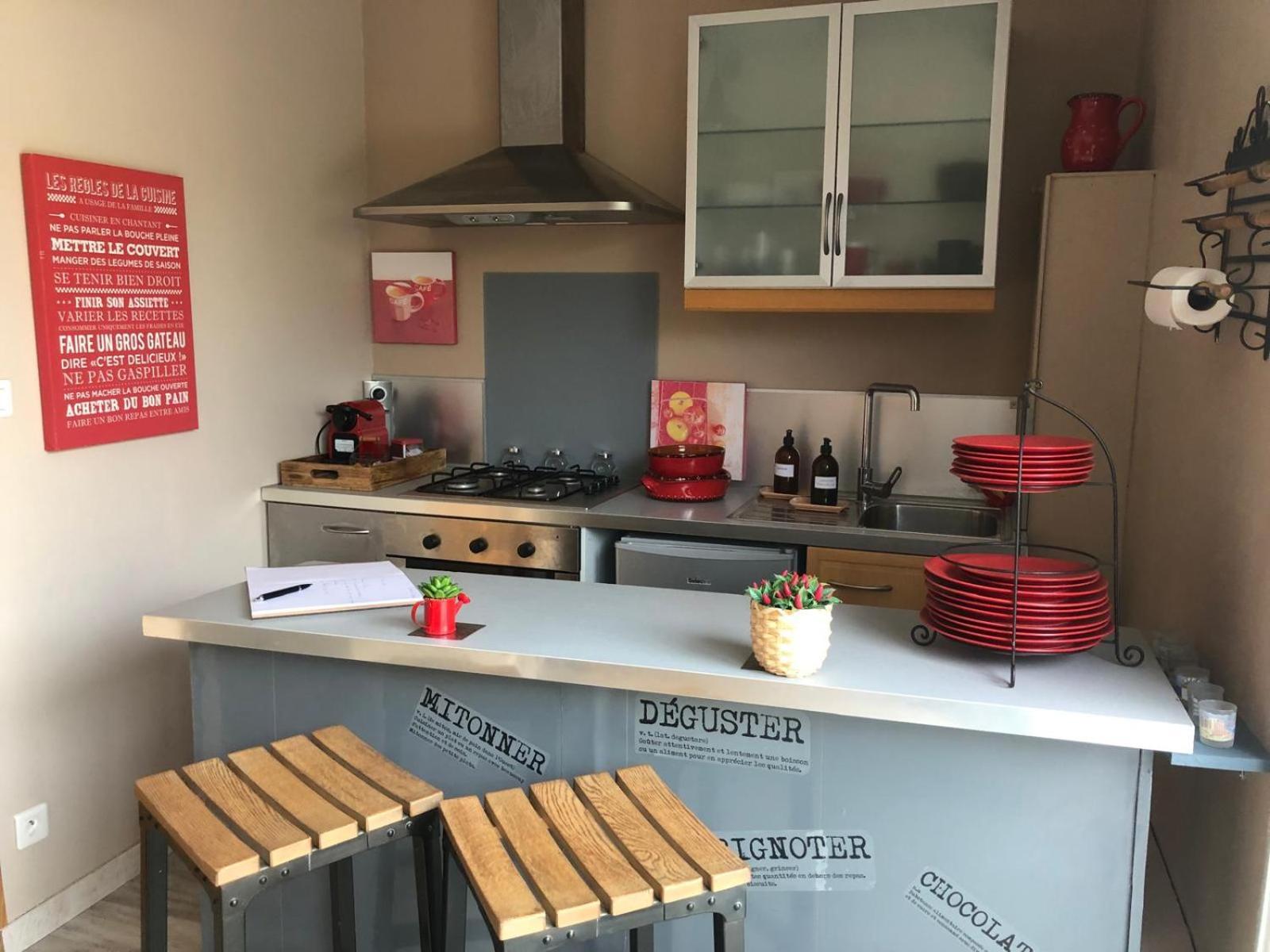Apartmán Parenthese Caumontoise . Exteriér fotografie